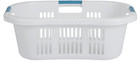 Rubbermaid Laundry Basket Xl Hip-hugger 2 1-bushel 2 1 Bushel  White 