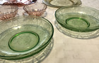 Vintage Depression-era Glass Lot