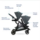 Graco Ready2grow 2 0 Double Stroller Rafa Fashion Twin Stroller Brand New