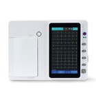 7  Touch Screen 12-lead 3-channel Ecg Ekg Machine Portable
