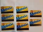 Lot Of 8 Mta Nyc Metrocard  new York Transit Museum  Series Metro Cards