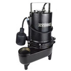 Everbilt 1 2 Hp Cast Iron Sewage Ejector Pump