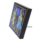 Feng Shui Door Guardians W  Ksitigarbha Staff Plaque