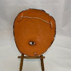 Artist Signed Studio Pottery Mask Fired Clay glazed Art Unique Hand Made In Usa