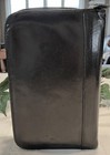 Coach Leather Agenda Day Planner Diary Looseleaf Vtg 1997 Zip Around Black