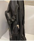 The Cheerleading Cheer Dance Worlds Girls Black Backpack 21    X 14    Nwot