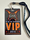 Gnr Lanyard Vip 2015 Nighttrain With Logo Vip Pass New Guns N Roses