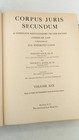 Corpus Juris Secundum  A Complete Restatement Of The Entire American Law As D   
