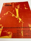 Rare The Circus 1928 Poster Charlie Chaplin Flyer 1970 s Chicago University Doc
