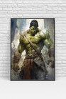 Hulk The Avengers Marvel Comic Mcu Poster Print - No Frame