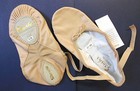 Sansha Pink Leather Silhouette Model  3l Ballet Flats Trianular Arch  24 Retail