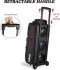 Goloni 3 Ball Bowling Bags With Wheels