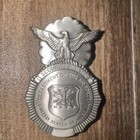 United States Air Force Usaf Vietnam Security Police Mini Shield Badge A50925