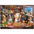 500 Pieces Jigsaw Puzzle For Adults Dogs  Dinner Party Funny Animal Puzzle