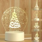 3d Led Illusion Christmas Table Night Light Lamp Bedroom Xmas Decor Childs Gift