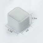 Velvet Jewelry Gift Box Ring Earring Necklace Bracelet Storage Packaging Case