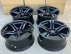 Set Of 20  Matte Black Wheels 20x10   20x11 5x120 Fit Chevrolet Camaro Chevy Zl1