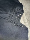 California Kisses Dancewear Girl s Leotard Size S Side Cut-out Braided Black