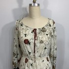 Vintage Dress Bohemian Small