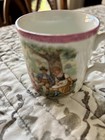 Vintage Child   s Cup Featuring A Bavarian Family Victorian Era Likely Bavarian