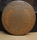  1837  Angola 2 Macuta Counterstamp 1770 Angola Macuta