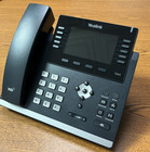 2 Yealink Ultra Elegant Gigabit Ip Phones Model  Sip-t46s