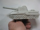 Marx Light Grey German Tank--battleground desert Fox Playsets-- 8 75 Shipping