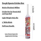 Cricket Bat Tennis Ball Tape Short Handle Full Cane Light Weight 5  Wide 2lbs