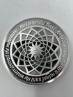 1970 Genius Of Michelangelo Universal Flood Sterling Silver Medal Token Coin