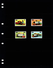  3 45 Scott Value - 1976 Fiji Trains Sugar Cane Fields Pacific Cv Mnh Nh Umm