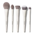 5 Piece Professional Makeup Brush Set - Foundation  Concealer  Powder   Bronzer