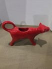 Pioneer Woman Red Cow Creamer Ceramic Vintage Farmhouse Country Decor