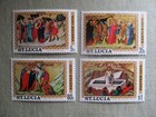 St  Lucia  Scott  351-354  Mnh