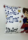 Hero Personalized Tooth Fairy Tooth Pillow    super Tooth Pillow Nicky   