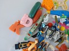 Lot Of Retro modern Toys   Figures --kids Junk Drawer--