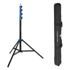 Flashpoint Pro Air-cushioned Heavy-duty Light Stand  blue  9 5    fp-s-9-bl-v2