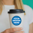 Bulk Personalized Custom Vinyl Stickers Business Logo Waterproof Packaging Label