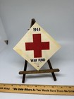 World War Ii Homefront Wwii Red Cross 1944 War Fund Paper Sticker  