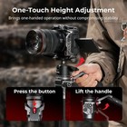 Smallrig 65 6  Carbon Fiber Compact Monopod For Camera Maxload  5kg Ball Head