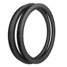2 Pc 20inch 406 Carbon Rim Tubeless Bmx Bicycle Disc Brake Wheels 24 28 32 36h