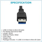 Usb 3 0 Cable Cord For Seagate Backup Plus Slim Portable External Hard Drive Hdd