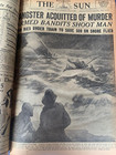 Philadelphia Illustrated Sun  July 1-31 1927 Byrd Jigsaw Murders   Saw   Dempsey