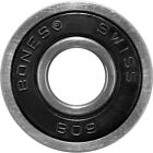Bones Swiss Skateboard Bearings 8-pack 8mm Precision Competition Size 608  std 