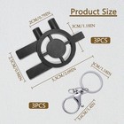 3pcs Paper Towel Dispenser Key For Cintas   Sanis Toilet Paper And Soap Dispe   