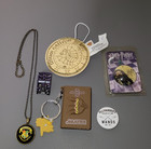 Lot Of Harry Potter Items  6  Necklace  Magnet  Pin  Keychain  Ornament All New 