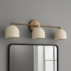 Bold Cone Brass Wall Sconce Wine Shade With Rivet Accents Handcrafted Wall Lamp