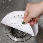 1 Pcs Shower Drain Hair Catcher  Silicone Drain Cover With New Bathtub Strainer