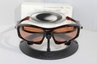 New Oakley Monster Pup Rust Text vr28 Black Iridium Sunglasses 05-041 Rare  2007