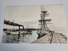 Vintage C1909 Denmark Postcards Lot Of 2 Copenhagen Port Of Aarhus Town Hall D3
