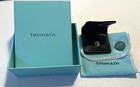 Tiffany   Co  Golf Ball Marker Sterling Silver 925 Leather Case  Pouch   Box